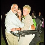 Nancy Devore dances in her Redman Power Chair