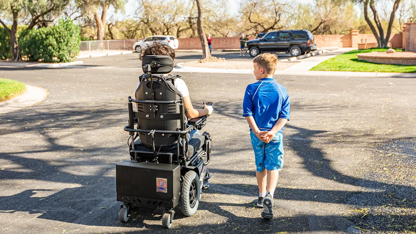 navigating through challenges on power chair