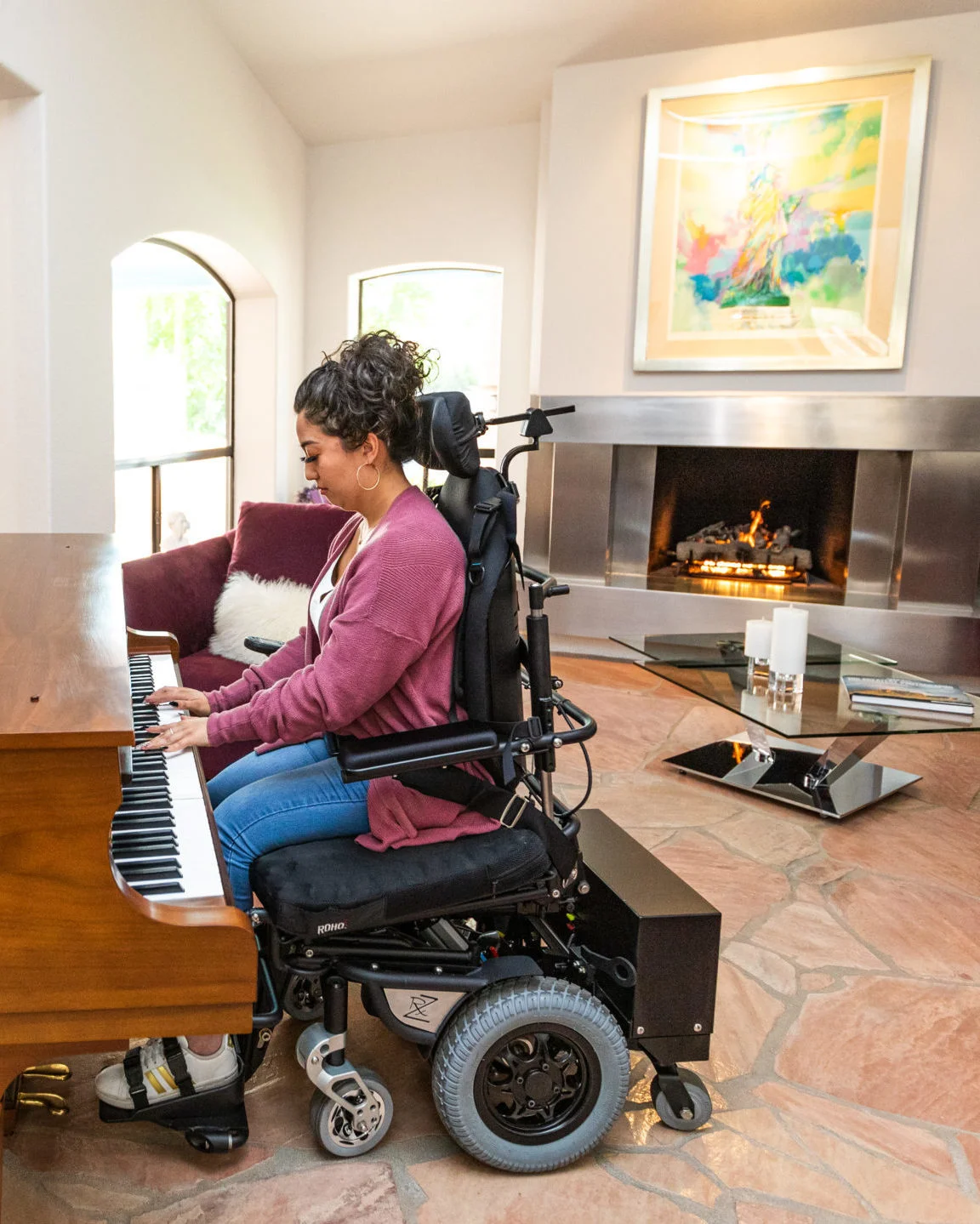 Reduce fatigue Motorized Wheelchair