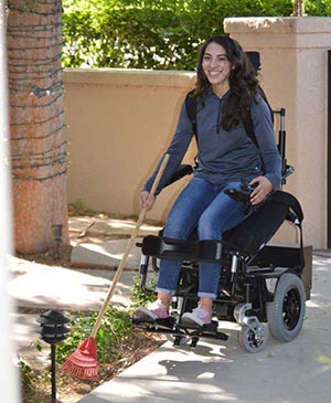 standing power chair
