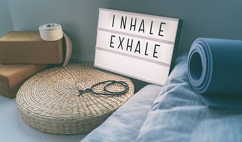 Methods for Managing Stress in Caregiver - Inhale and Exhale