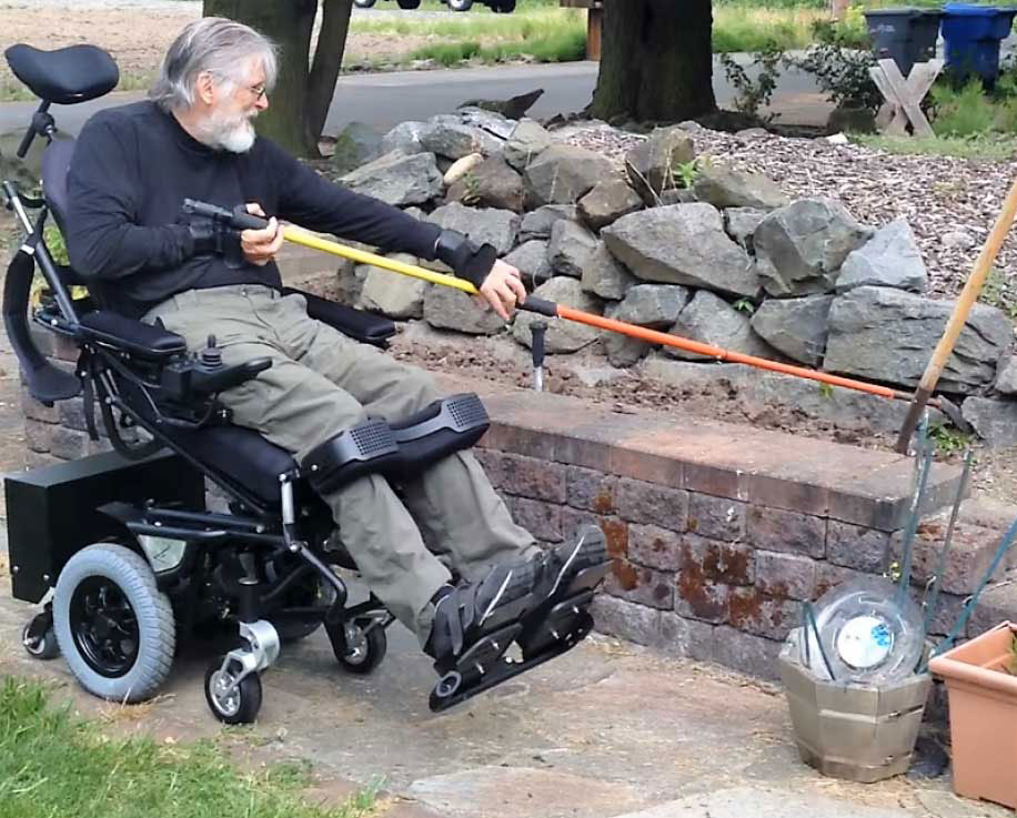 Motorized Wheelchair for Elderly