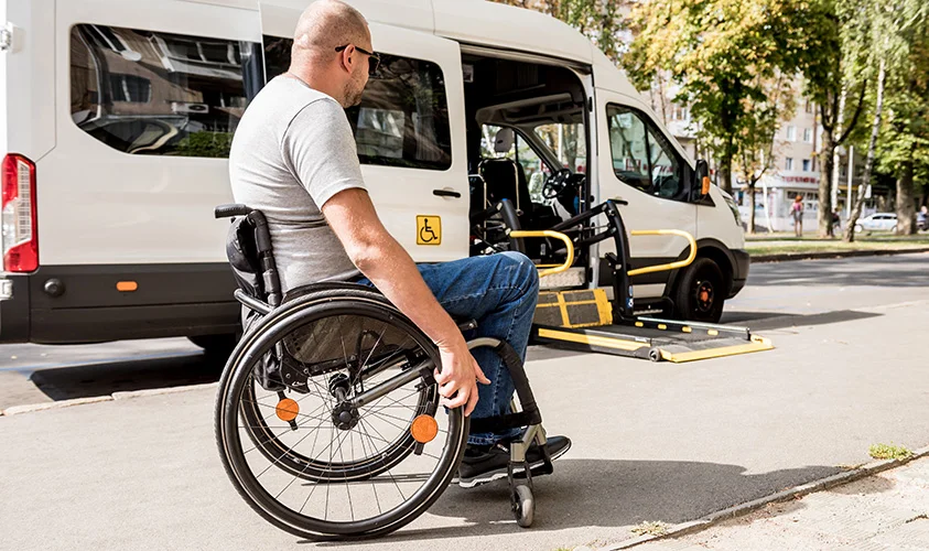 Wheelchair-Accessible Taxi