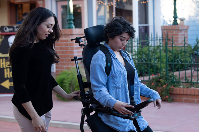 Standing Power Wheelchair Demo